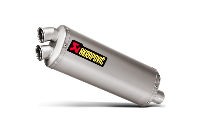 Scarico Terminale Akrapovic S-H10SO22-HWT in Titanio Honda Crf1000L Africa Twin 2016 - 2019