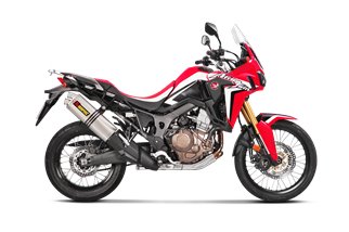 Silencer Exhaust Akrapovič Slip-On Line Titanium Honda Crf1000L Africa Twin (2016 - 2019)