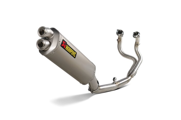 Sistema Di Scarico Completo Akrapovic S-H11R1-WT/2 in Titanio Honda Crf1100L Africa Twin 2020 - 2024