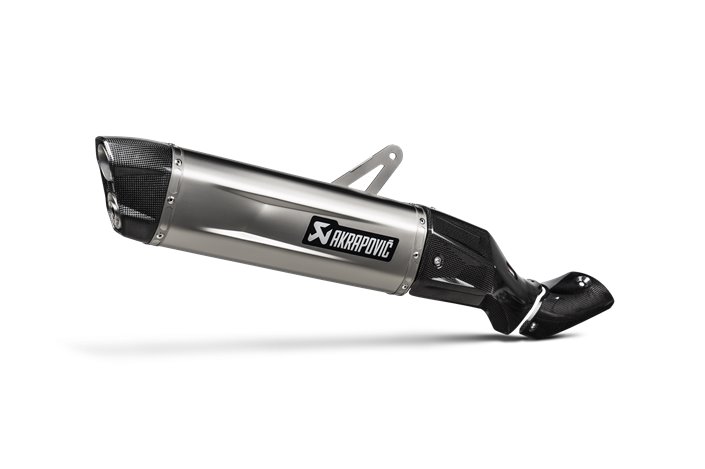 Silencer Exhaust Akrapovič Slip-On Line Titanium Honda Crf1100L Africa Twin (2020 - 2023)