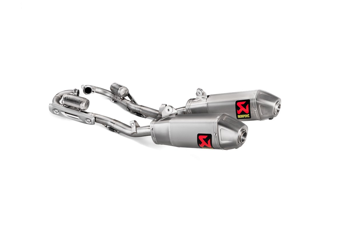 Full System Exhaust Akrapovič Evolution Line Titanium Honda Crf250R-Rx (2018 - 2021)