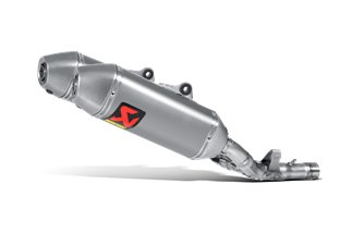 Silencer Exhaust Akrapovič Slip-On Line Titanium Honda Crf250R-Rx (2016 - 2017)