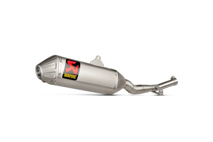 Silencer Exhaust Akrapovič Slip-On Line Titanium Honda Crf300L - Rally (2021 - 2023)