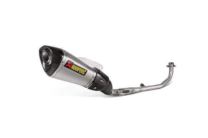 Sistema Di Scarico Completo Akrapovic S-H125R6-ASZT/1 in Titanio Honda Msx125 - Grom 2016-2020