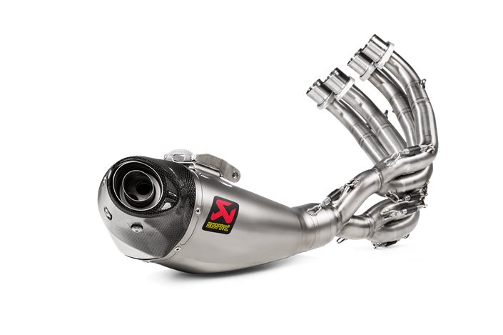 Sistema Di Scarico Completo Akrapovic S-H6R14-HEGEHT in Titanio Honda Cb650F 2014 - 2018