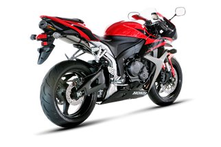 Échappement Silencieux Akrapovič Ligne À Enfiler Honda Cbr600Rr (2007 - 2008)