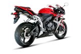 Silencer Exhaust Akrapovič Slip-On Line Titanium Honda Cbr600Rr (2007 - 2008)