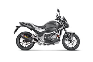 Silencer Exhaust Akrapovič Slip-On Line Carbon S Honda Nc700 - Nc750S (2012 - 2020)