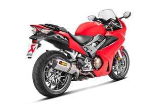 Scarico Terminale Akrapovic S-H8SO4-HRT in Titanio Honda Vfr800F 2017 - 2020