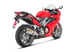 Scarico Terminale Akrapovic S-H8SO4-HRT in Titanio Honda Vfr800F 2017 - 2020