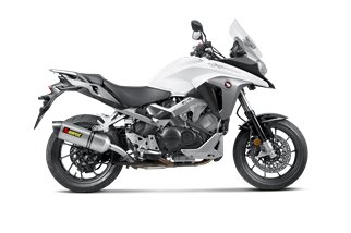 Silencer Exhaust Akrapovič Slip-On Line Titanium Honda Vfr800X Crossrunner (2015 - 2016)