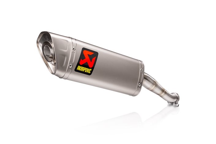 Silencer Exhaust Akrapovič Slip-On Line Titanium Italjet Dragster 125 - 200 (2021 - 2023)