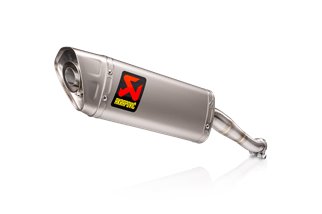 Silencer Exhaust Akrapovič Slip-On Line Titanium Italjet Dragster 125 - 200 (2021 - 2023)