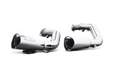 Scarichi Terminali Completi Akrapovic S-HDDYR1-C Cromati Harley Davidson Dyna FXD Super Glide 2006-2010