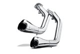 Scarico Terminale Completo Akrapovic S-HDDYR1-C Linea aperta Cromato Harley Davidson Dyna FXDL Low Rider 2006-09