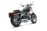 Scarico Terminale Akrapovic S-HDDYSO1-HC Linea Slip-On cromata Harley Davidson Dyna FXDF Fat Bob 2008-15