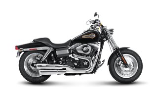 Scarico Terminale Akrapovic S-HDDYSO1-HC Linea Slip-On cromata Harley Davidson Dyna FXDWG Wilde Glilde 2010-15