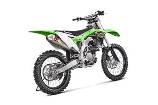 Système Complet D'Échappement Akrapovič Ligne Évolution Kawasaki Kx 250 - Xc (2021 - 2023)