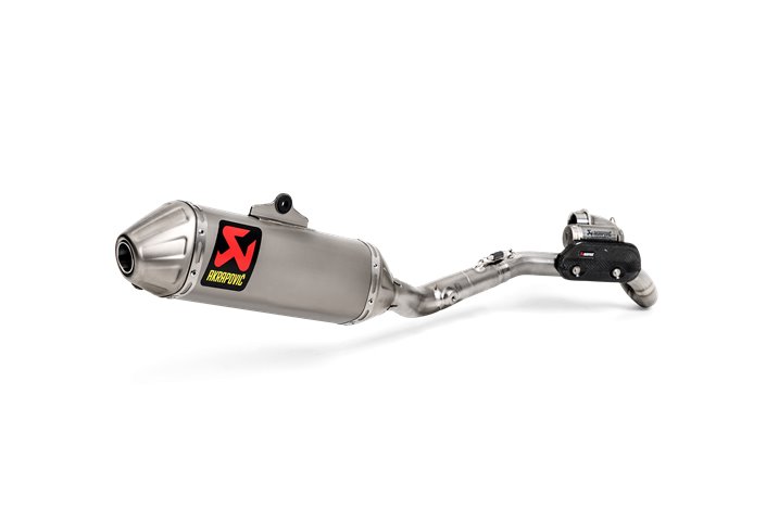 Full System Exhaust Akrapovič Evolution Line Titanium Kawasaki Kx 450 - Xc (2021 - 2023)