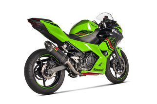 Silencer Exhaust Akrapovič Slip-On Line Carbon Kawasaki Ninja 400 (2018 - 2023)