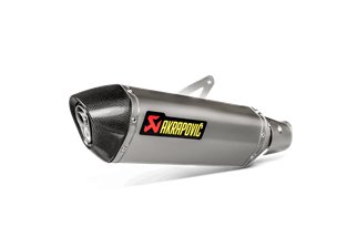 Silencer Exhaust Akrapovič Slip-On Line Titanium Kawasaki Ninja 400 (2018 - 2023)