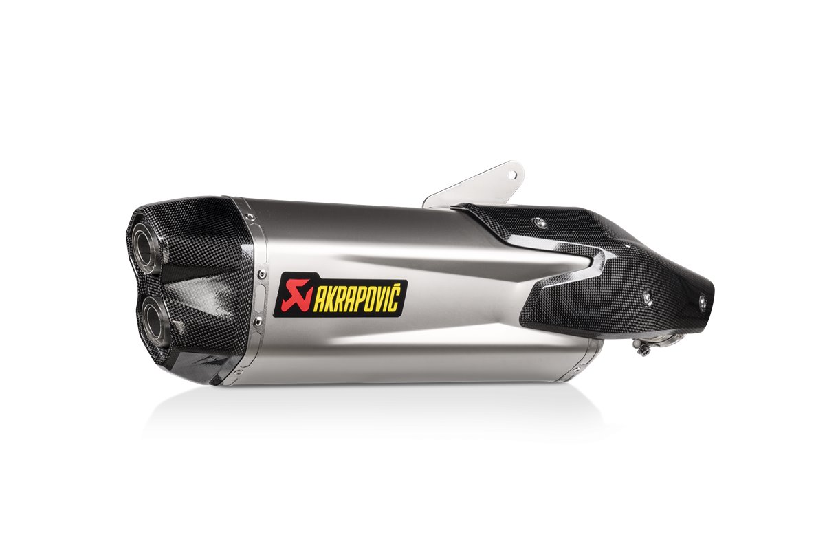 Silencer Exhaust Akrapovič Slip-On Line Titanium Kawasaki Ninja H2 Sx (2021 - 2023)