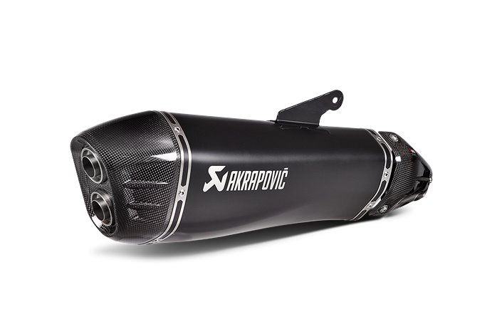 Scarico Terminale Akrapovic S-K10SO21-HRAABL in Titanio Kawasaki Ninja H2 Sx 2018 - 2020