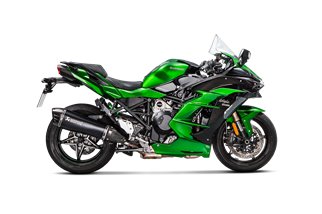 Silencer Exhaust Akrapovič Slip-On Line Titanium Kawasaki Ninja H2 Sx (2018 - 2020)