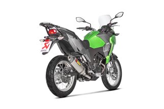 Scarico Terminale Akrapovic S-K3SO2-HZT in Titanio Kawasaki Versys-X 250-300 2017 - 2020