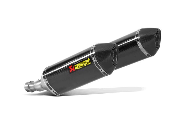 Silencer Exhaust Akrapovič Slip-On Line Carbon Kawasaki Z1000 (2014 - 2020)