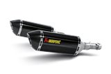 Scarichi Terminali Akrapovic S-K10SO6-HZC in Carbonio Kawasaki Z1000 2010 - 2013