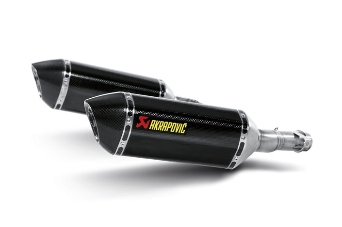 Scarichi Terminali Akrapovic S-K10SO6-HZC in Carbonio Kawasaki Z1000Sx - Ninja 1000 2010 - 2013