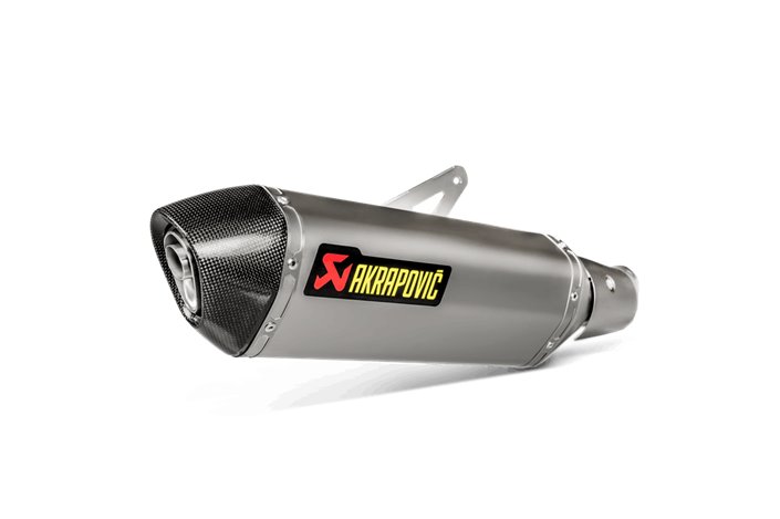 Scarico Terminale Akrapovic S-K4SO7-HRT in Titanio Kawasaki Z400 2019 - 2024