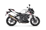 Scarico Terminale Akrapovic S-K4SO7-HRT in Titanio Kawasaki Z400 2019 - 2024