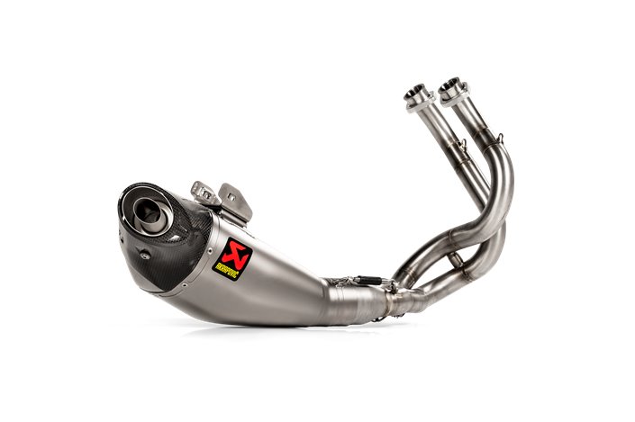 Sistema Di Scarico Completo Akrapovic S-K6R12-HEGEHT in Titanio Kawasaki Z650 2017 - 2020