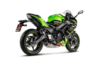 Système Complet D'Échappement Akrapovič Ligne De Course Kawasaki Z650 (2017 - 2020)