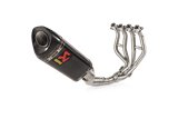 Sistema Di Scarico Completo Akrapovic in carbonio S-K2R3-APC Kawasaki Ninja ZX-25R 2023-2024