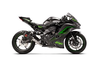 Sistema Di Scarico Completo Akrapovic in carbonio S-K2R3-APC Kawasaki Ninja ZX-25R 2023-2024