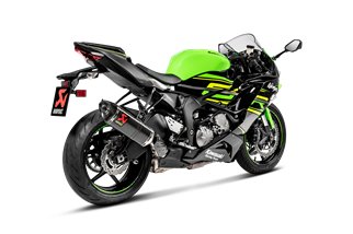 Silencer Exhaust Akrapovič Slip-On Line Carbon Kawasaki Ninja Zx-6R (2009 - 2020)