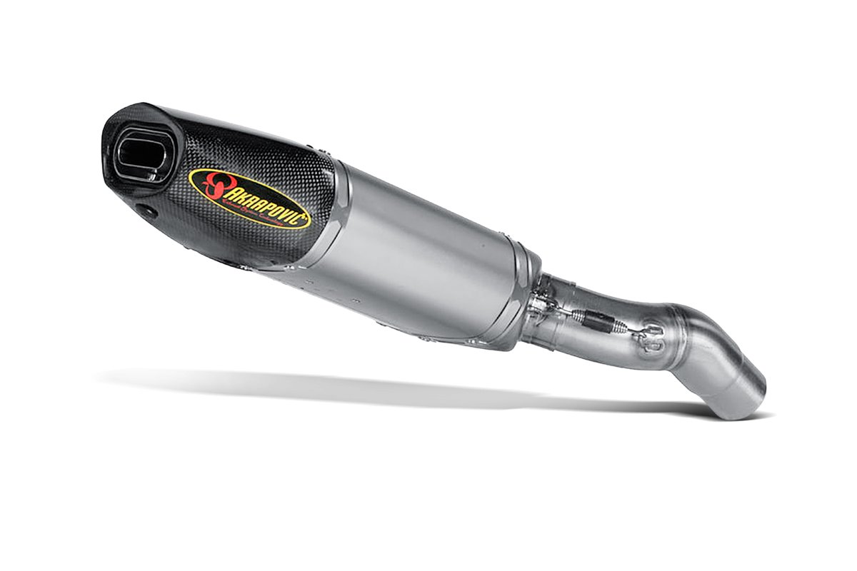 Silencer Exhaust Akrapovič Slip-On Line Titanium Kawasaki Ninja Zx-6R (2007 - 2008)