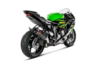 Silencer Exhaust Akrapovič Slip-On Line Carbon Kawasaki Ninja Zx-6R 636 (2013 - 2020)