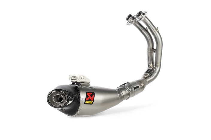 Full System Exhaust Akrapovič Racing Line Titanium Kawasaki Z650 (2021 - 2023)