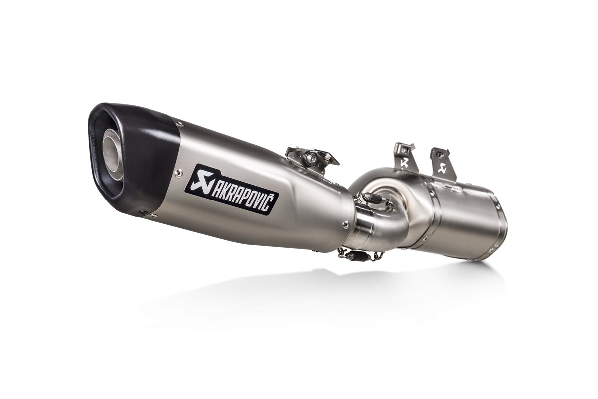 Scarico Terminale Akrapovic S-K6SO8-HCQT in Titanio Kawasaki Z650 Rs 2022 - 2023