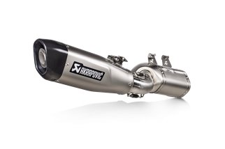 Scarico Terminale Akrapovic S-K6SO8-HCQT in Titanio Kawasaki Z650 Rs 2022 - 2023