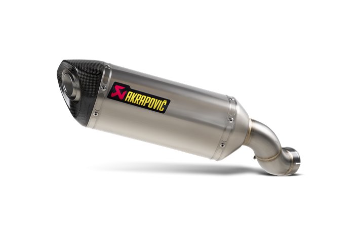 Silencer Exhaust Akrapovič Slip-On Line Titanium Kawasaki Z900 (2017 - 2019)