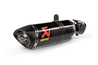 Scarico Terminale AKRAPOVIC S-K6SO7-HZC/1 Linea Slip-On in Carbonio Kawasaki NinjaZX-6R 2009