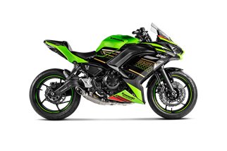 Sistema di Scarico Completo Akrapovic S-K6R13-AFCRT/1 in Titanio Kawasaki Z650 2017-2024