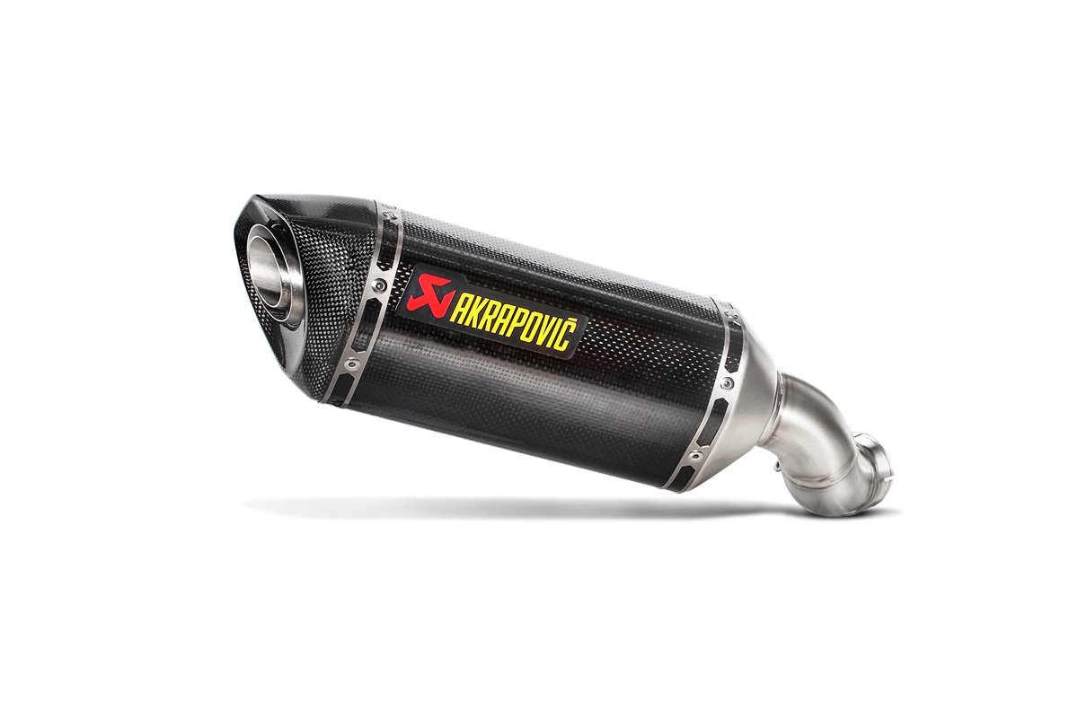 Sistema di Scarico Terminale Akrapovic S-K9SO10-HZC in Carbonio Kawasaki Z900 2017-2019