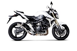 Silencer Exhaust Akrapovič Slip-On Line Titanium Suzuki Gsr 750 (2011 - 2016)