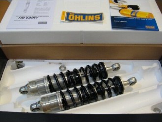 COPPIA DI AMMORTIZZATORI OHLINS HD 039 S36E HARLEY-DAVIDSON FLH / FLT (VERSIONE RIBASSATA) 1990-2021